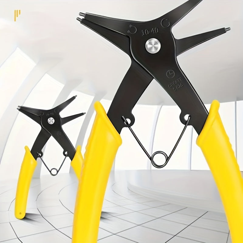 Ikki maqsadli snap ring pliers - DIY va professional ta'mirlash uchun po'lat asbob