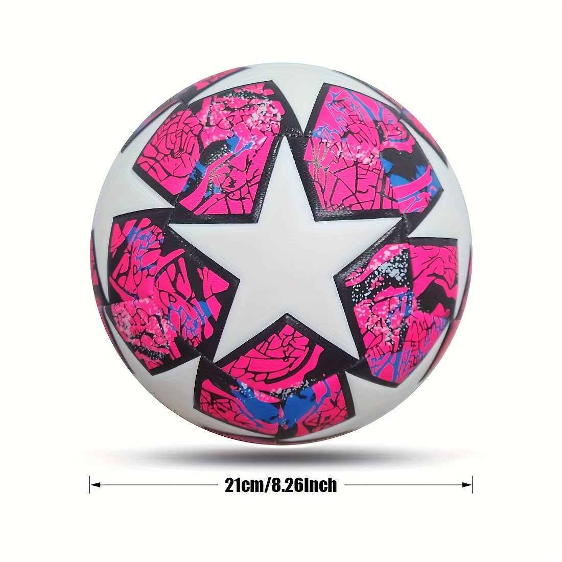 Size 5 Soccer Ball with Pump for Outdoor Sports Training and Games