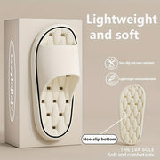 Men's EVA Home Shoes Slip-On Comfortable Leak-Proof Solid Color