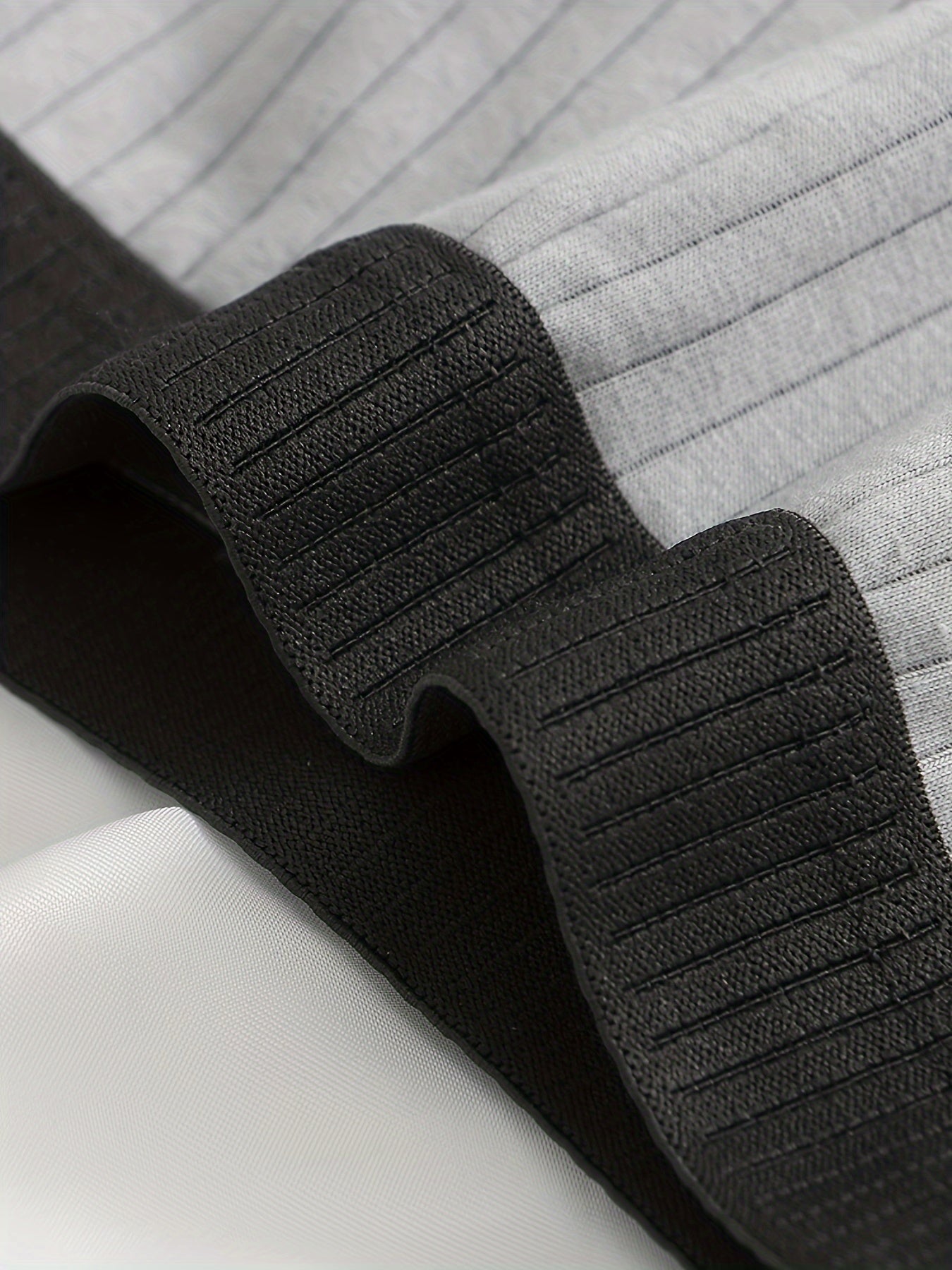 6PCS Men's Cotton Boxer Briefs Breathable Stretch Comfortable Casual Shorts