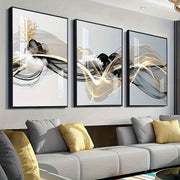 3-Piece Canvas Wall Art Set Landscape Modern Art Posters for Bedroom Living Room Decor