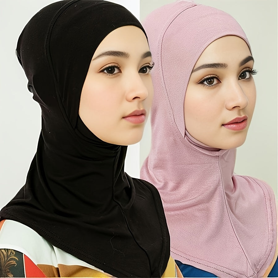 Nafas oladigan elastik turban shlyapa hijab Ramazon va Eid sovgʻasi uchun