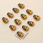 Набор декоративных аксессуаров из дерева ручной работы: божья коровка и пчела, 100 штук