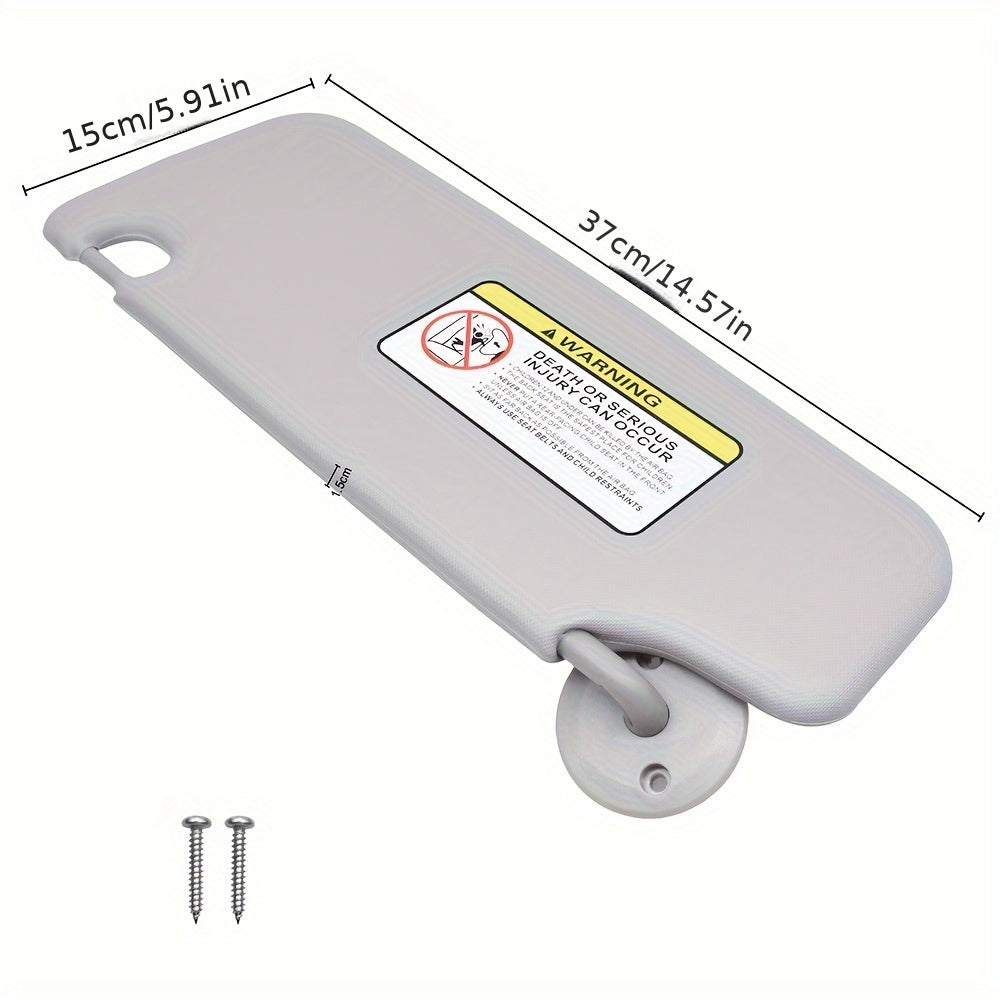 Driver Side Sun Visor Polyester Replacement for Chevrolet Sonic Spark