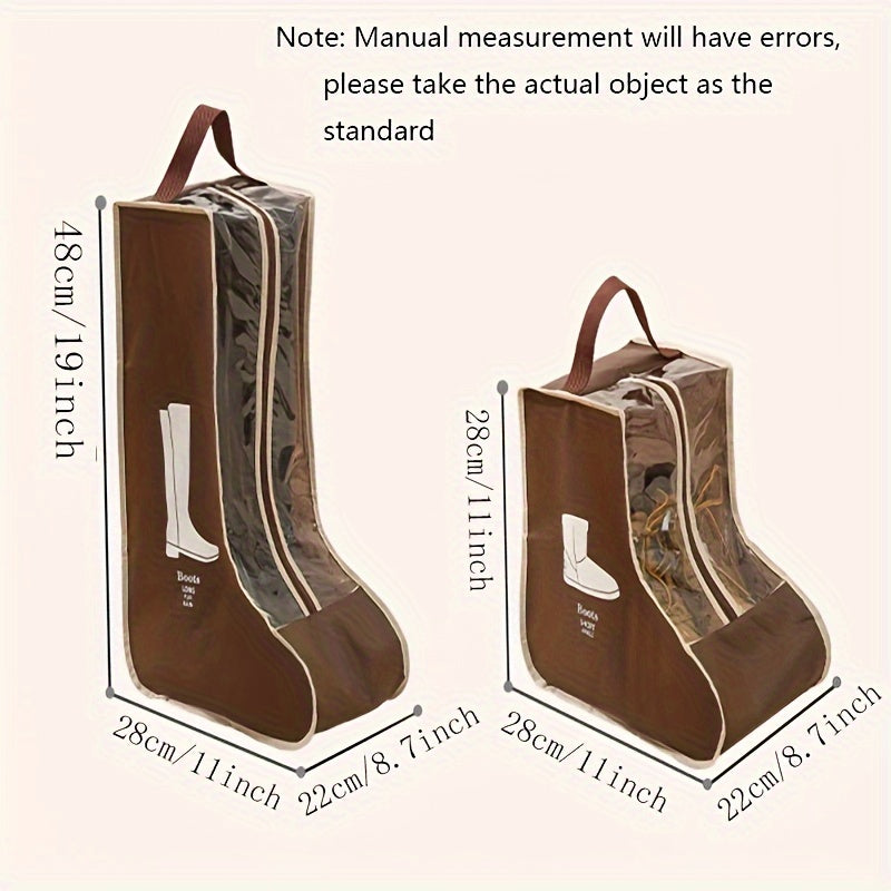 Multi-Functional Fabric Boot Storage Bags with Handle Set of 1
