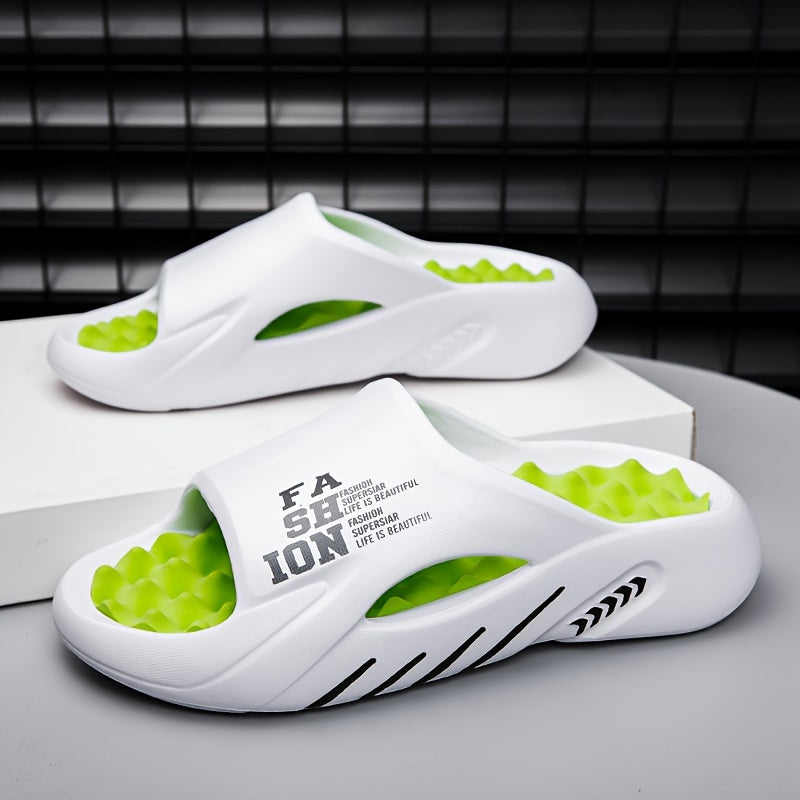 Men's EVA Slides Breathable Non-Slip Open Toe Casual Outdoor Sandals