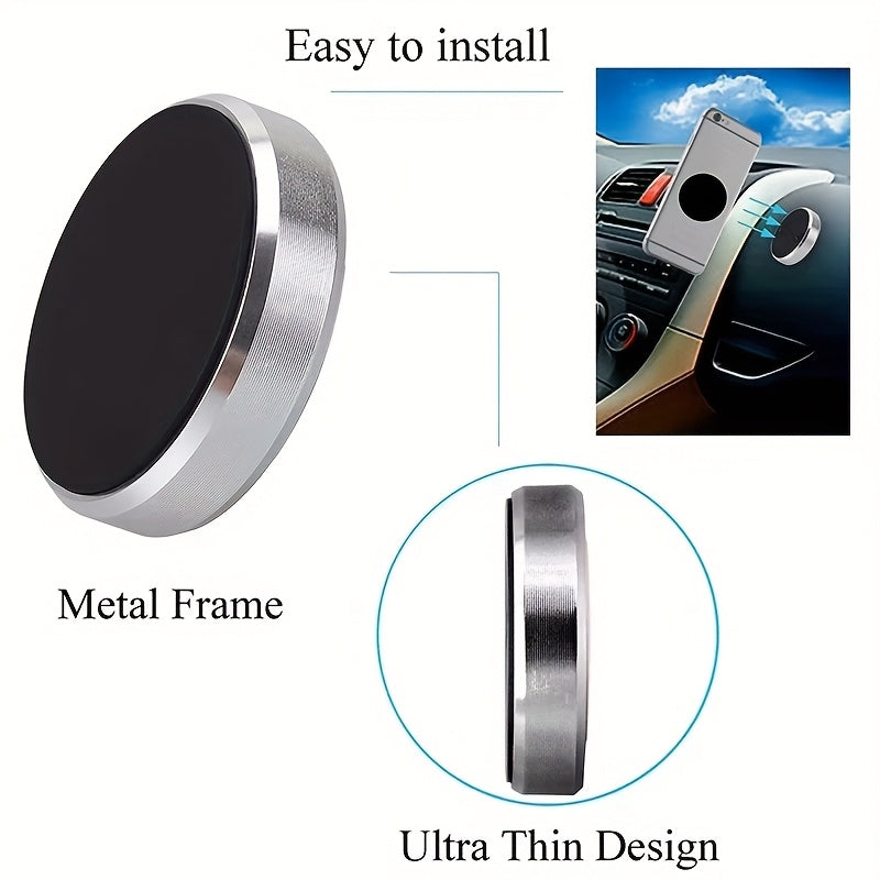 Magnetic Car Phone Mount Universal Strong Magnet Non-Slip Holder