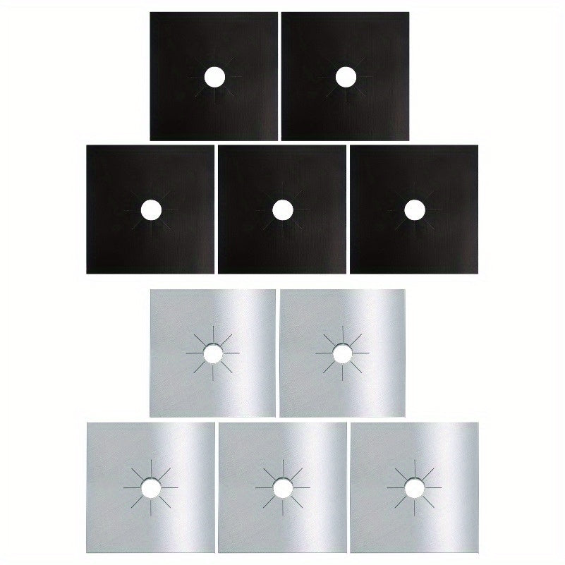 10 ta issiqqa chidamli pechka qopqog'i to'plami - uy va restoran uchun uzoq muddatli yuzani himoya qiluvchi vositalar