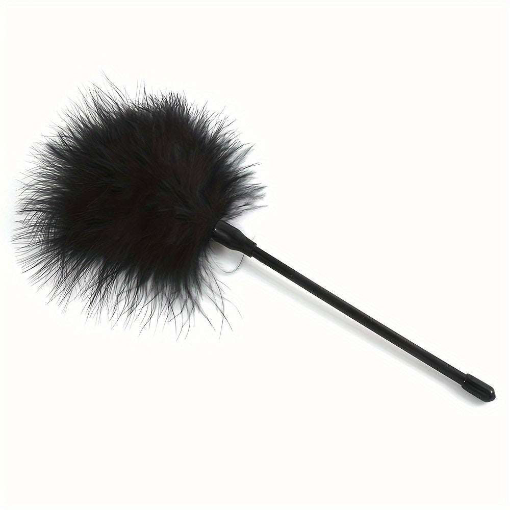 Adult Soft Flogger Tease Kit for Couples, Feather Flirt Toy