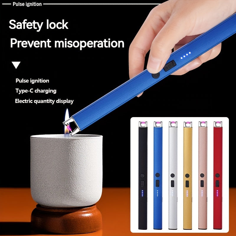 Rechargeable Electric Arc Lighter USB Rechargeable Kitchen Stove Aromatherapy