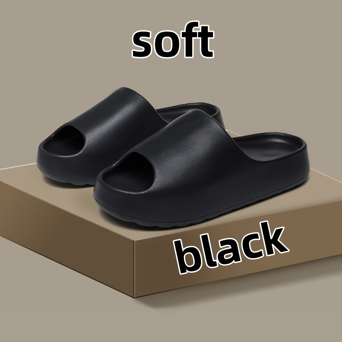 Ayollar uchun EVA slip-on sandallari, engil, ochiq barmoqli, nafas oladigan, ichki va tashqi foydalanish uchun