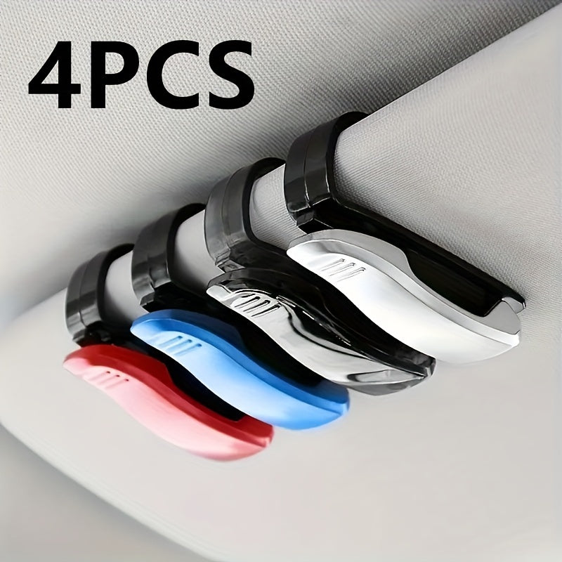 Universal avtomobil quyosh nuri ko‘z clipi, bardoshli plastmassa, universal moslik