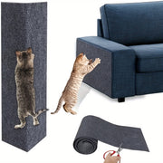 Self-Adhesive Cat Scratching Mat 39.88cm x 199.9cm Durable Synthetic Fiber Furniture Protector