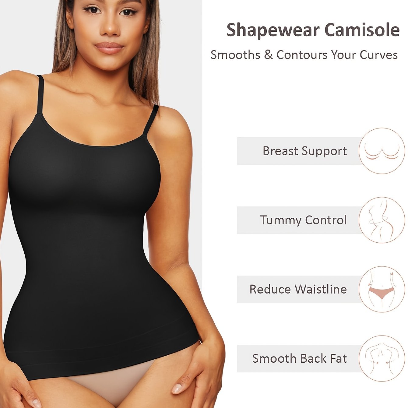 Women’s Breathable Seamless Sports Tank Top Sleeveless Stretchy Polyamide Elastane