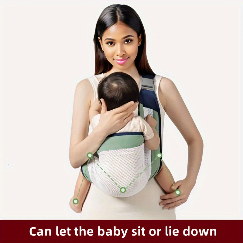 Infant Baby Carrier Shoulder Harness Airy Wrap for Newborns and Toddlers
