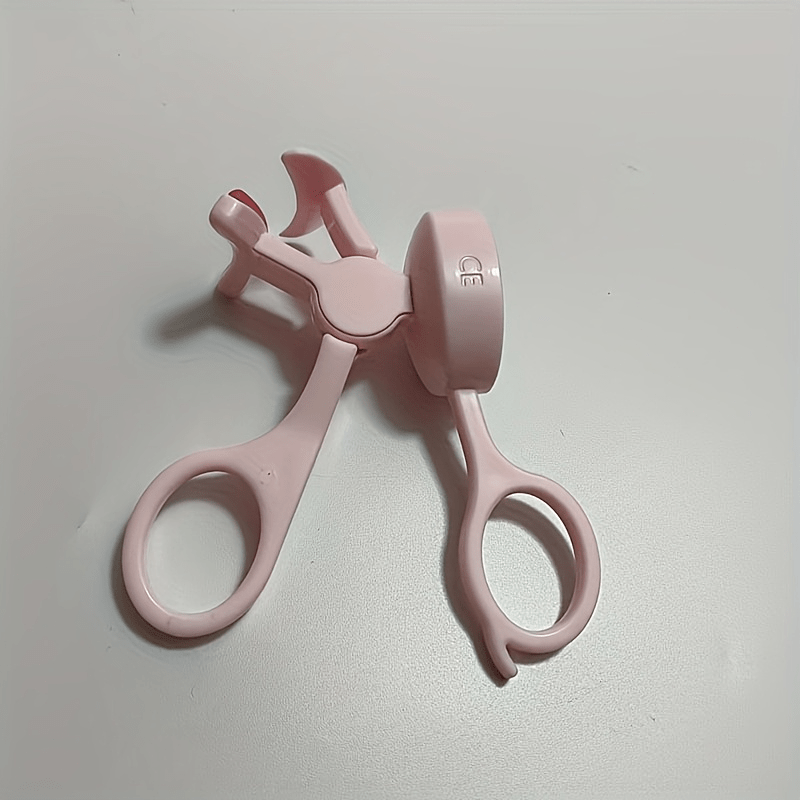 Electric Eyelash Curler with Temperature Control USB Rechargeable Compact Pink Beauty Tool