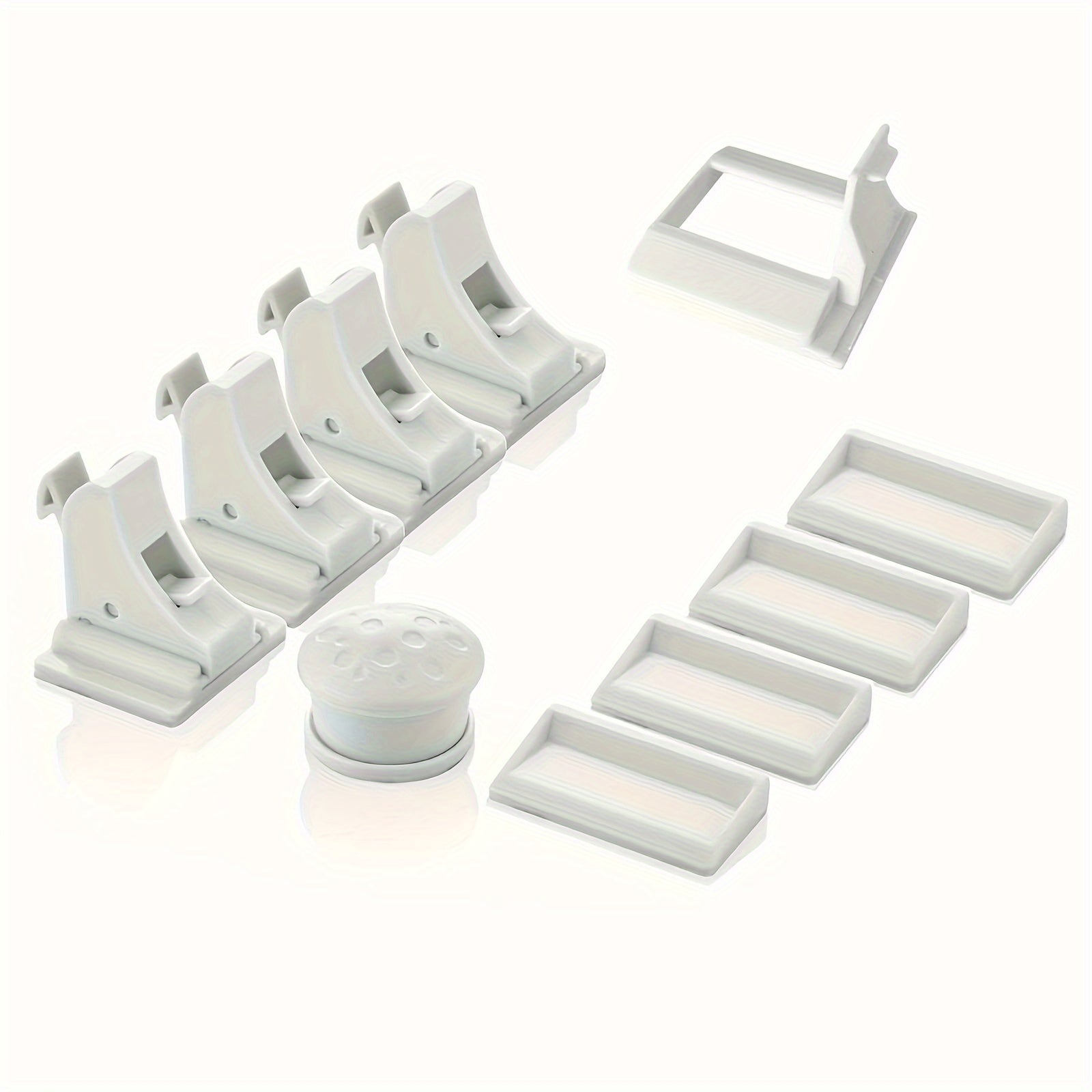 Magnetic Cabinet Locks No Screws or Drilling Invisible Child Safety Locks for Cabinets and Drawers