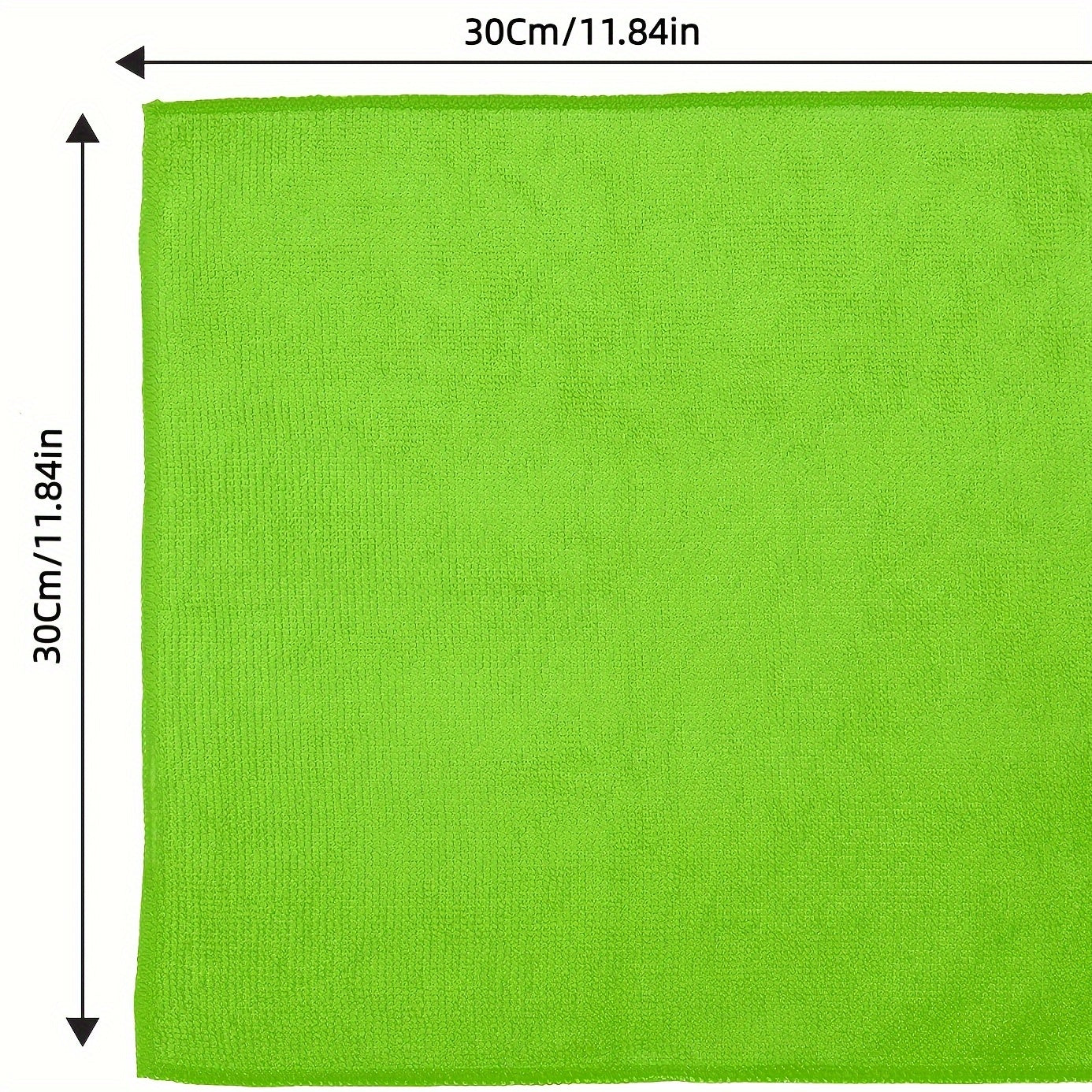 Colorful Microfiber Cleaning Towels Pack of 5 10 20 or 50