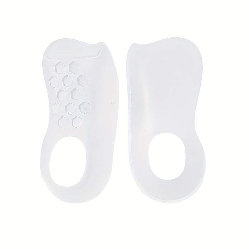 Unisex 3/4 Length Arch Support Insoles Thermoplastic Rubber Comfort