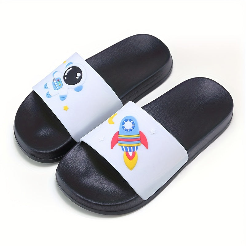 Girls Unicorn Slippers EVA Open Toe All-Season Casual Slide