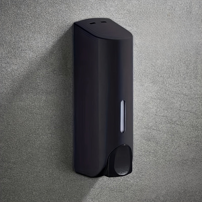 Wall-Mounted Manual Soap Dispenser for Hotels Single Double Triple Heads No Drilling