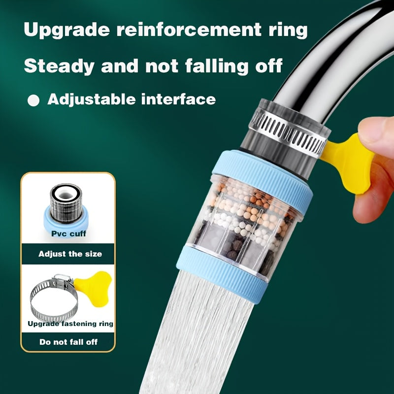 Faucet Water Filter with Activated Carbon for Chlorofluoride Heavy Metals Hard Water