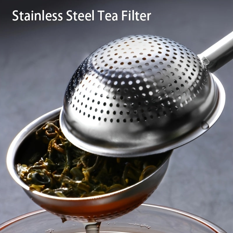 Stainless Steel Heart-Shaped Tea Infuser Loose Leaf Strainer for Home Office Gift