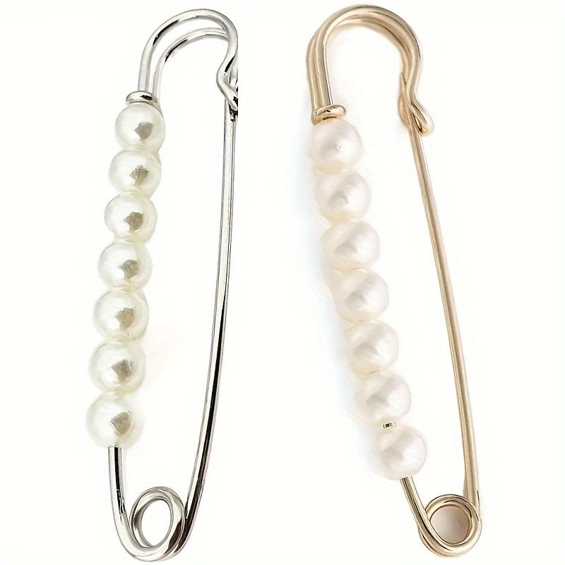 Ayollar uchun faux marjon bel pin, sharf xavfsizlik hijab klipi, brosh, shalv uchun buckl