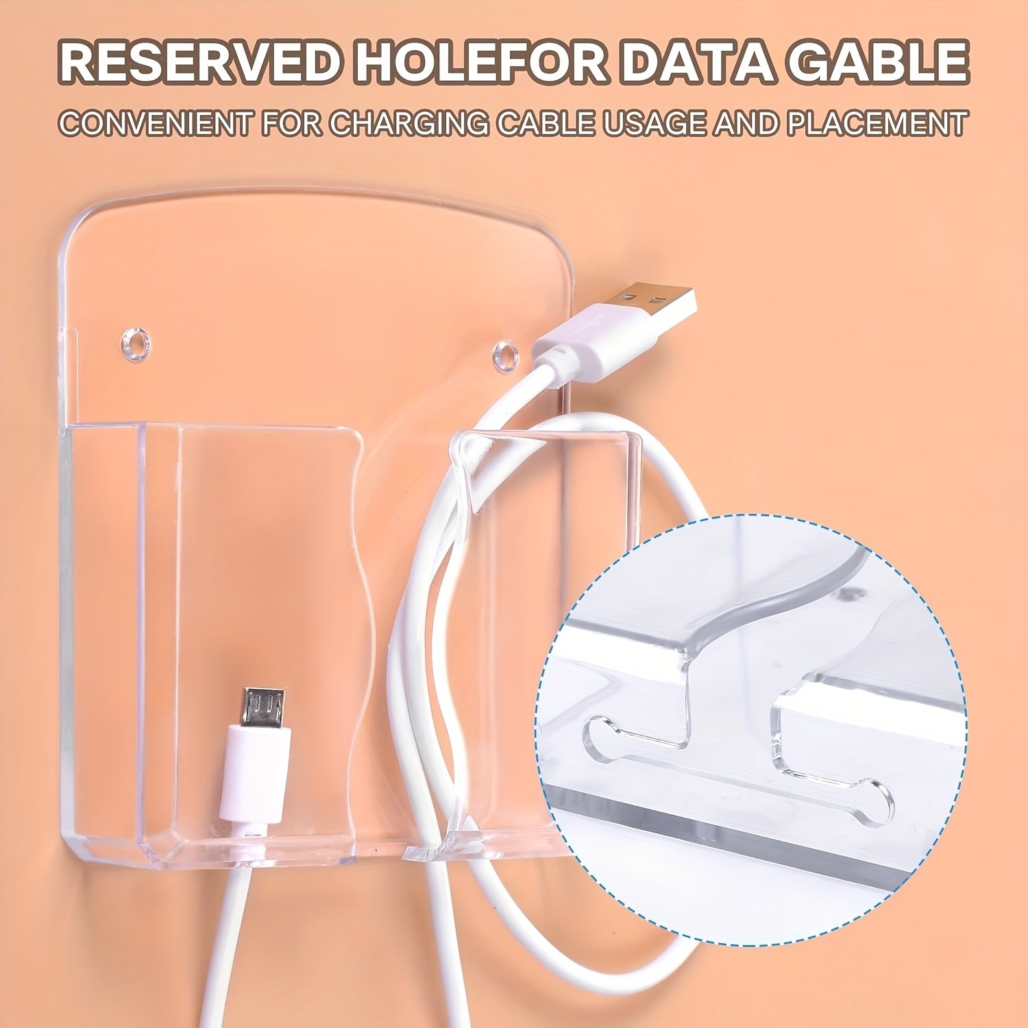 Wall Mounted Shelf Organizer for Air Conditioner and Remote Control Storage