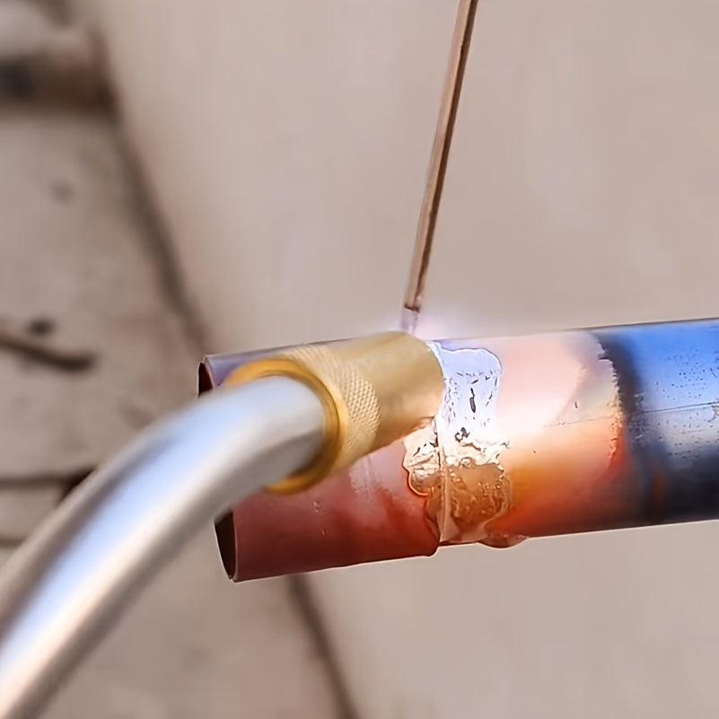 Copper Tube Welding Electrodes for Air Conditioning Refrigerator Maintenance Phosphor Copper Flat Electrodes