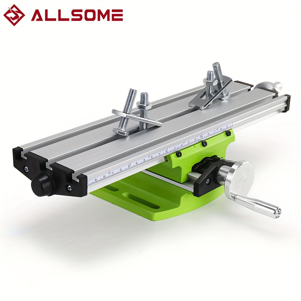 1Pc Metal Compound Table for Milling and Drilling Bench Adjustable X-Y