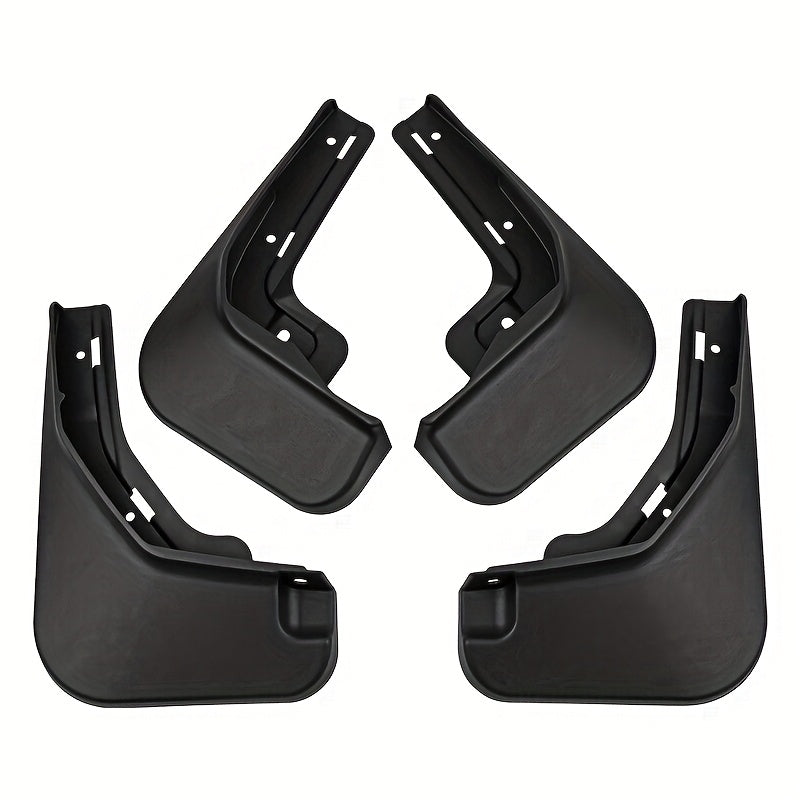 Juego de 4 protectores de barro para coche, de goma, conjunto de protección contra salpicaduras y arena