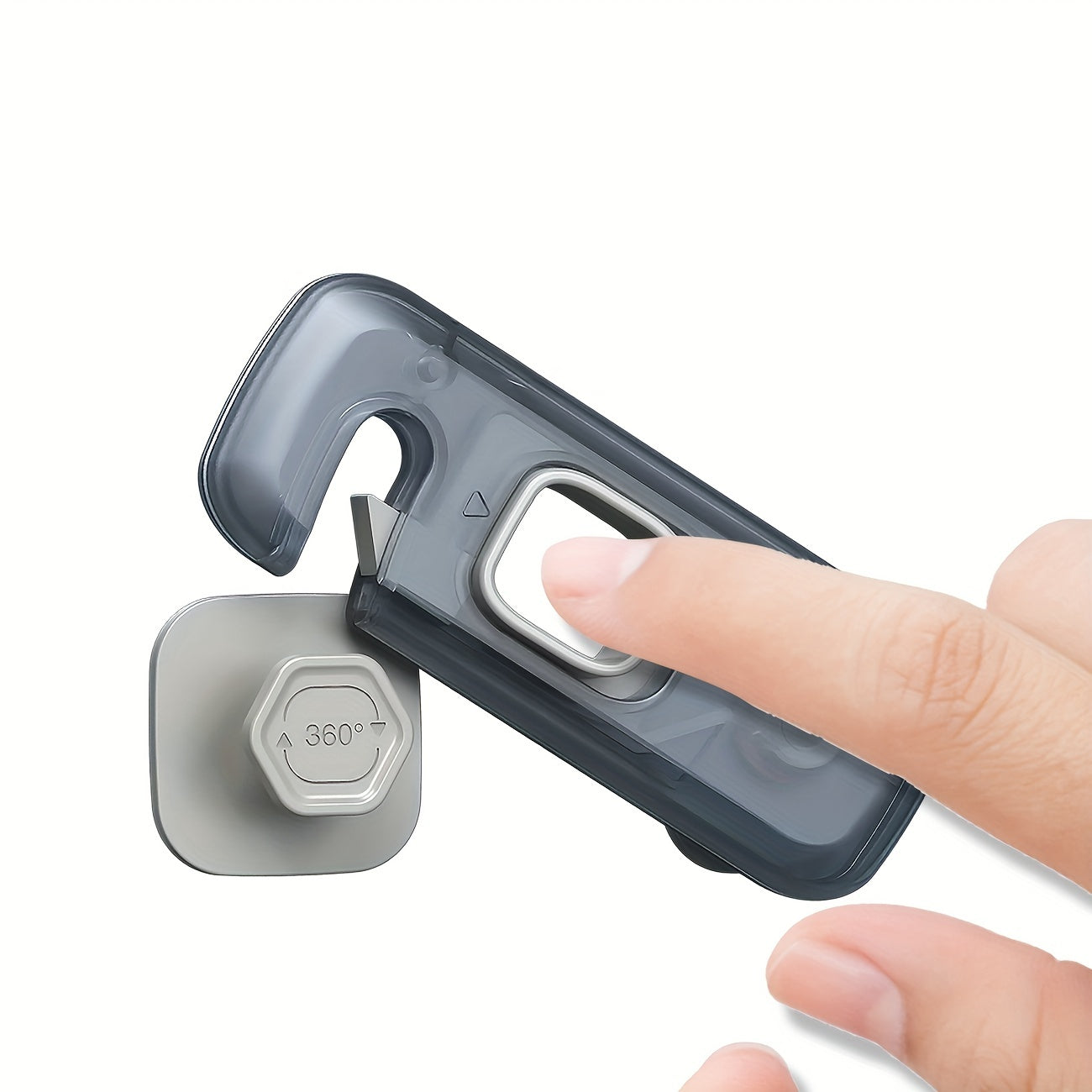 Child Safety Fridge Lock for One Door Baby Cabinet Lock Childproofing Blue