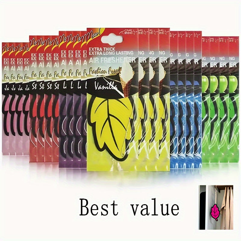 Car Air Freshener Set 2/6/12/24pcs Fragrance Car Interior Accessories