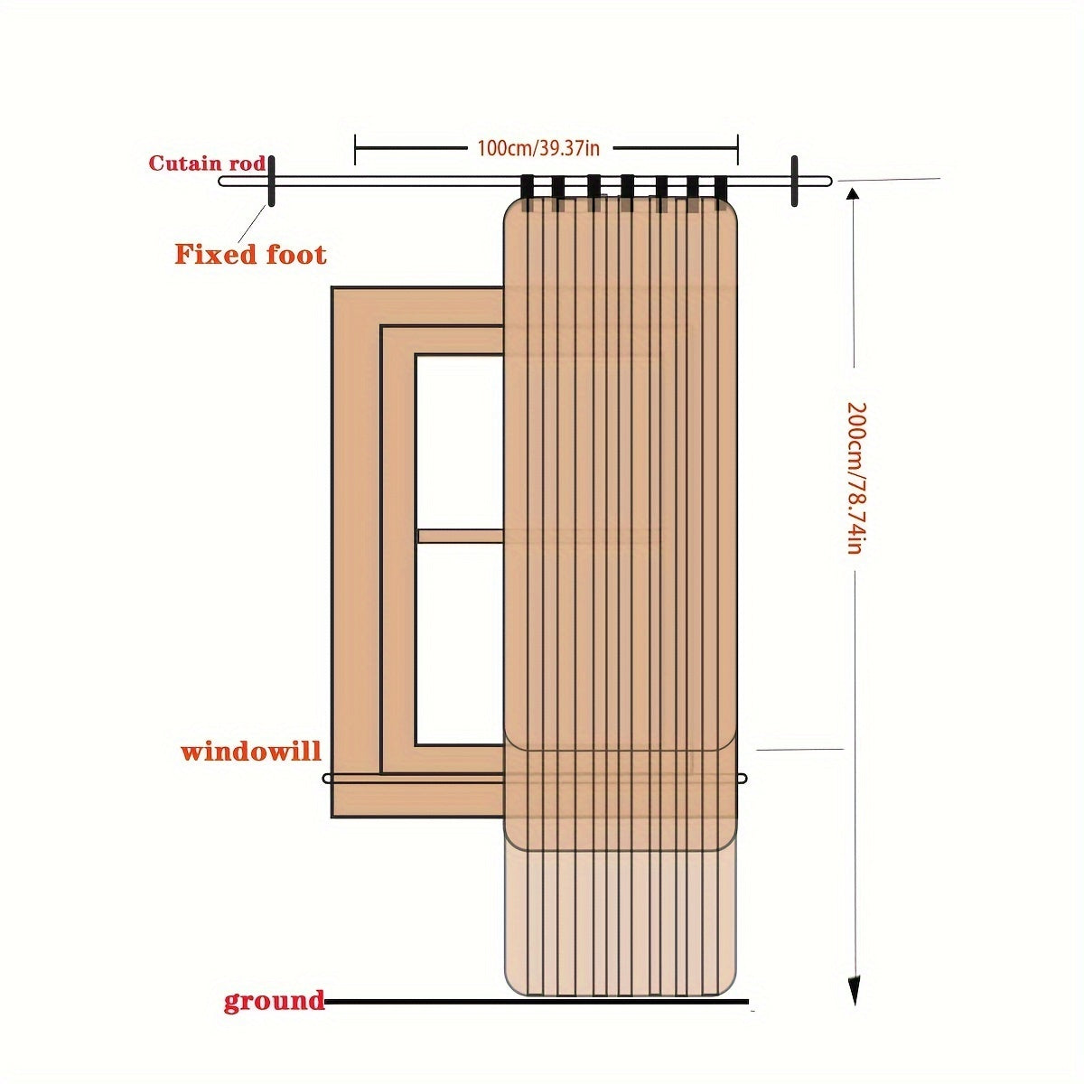 Luxurious Blackout Curtain with Gold and Black Fabric for Living Room Bedroom or Study