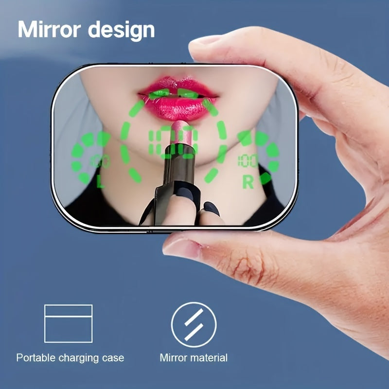 Auriculares inalámbricos deportivos para juegos con pantalla LED y nivel de batería digital