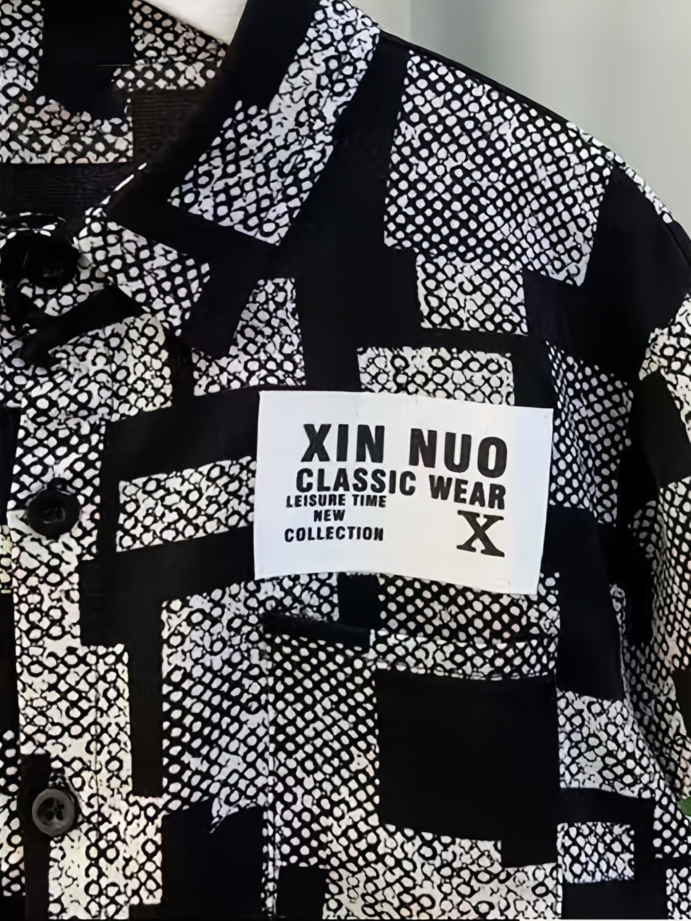 Yigitlar uchun yozgi kiyimlar to'plami, qisqa ko'ylak va shortlar, harf naqshli, polyester to'qima, yosh 12 va undan kichik