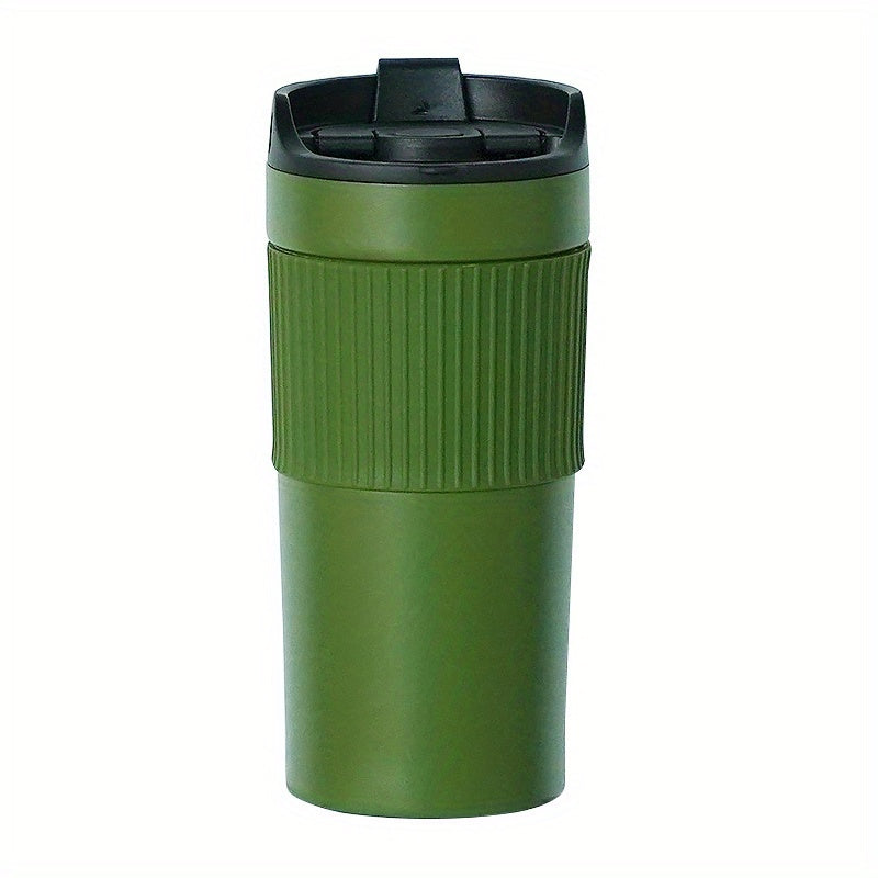 Insulated Stainless Steel French Press Mug 12oz Travel Coffee Tumbler