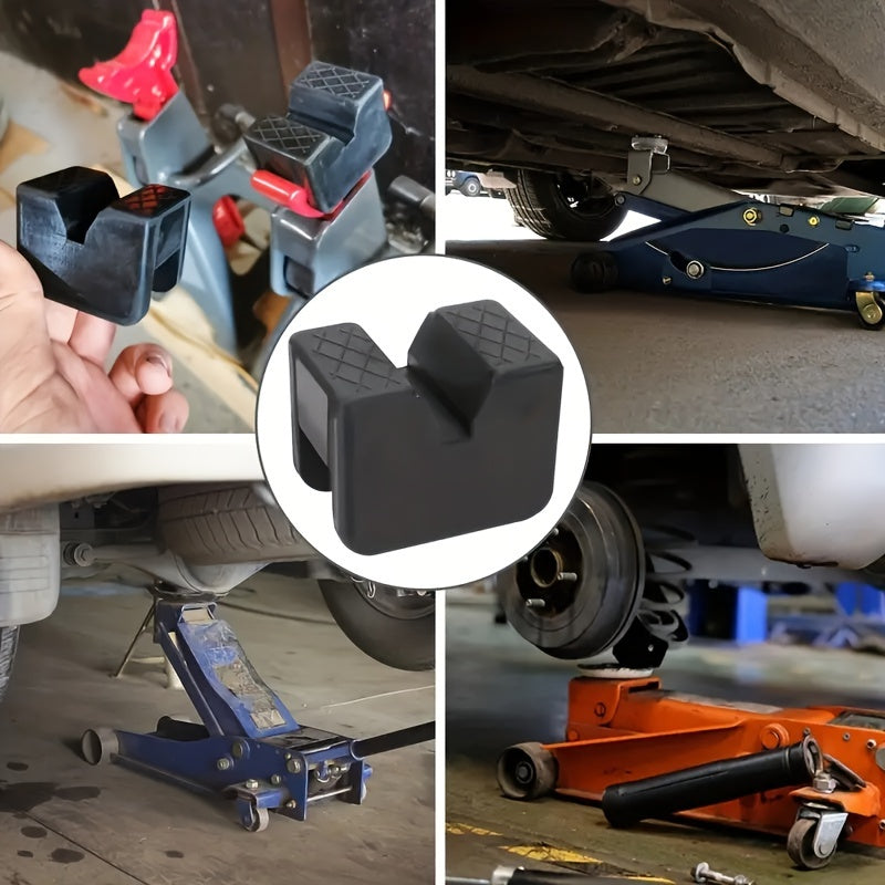 универсальный кронштейн для грузового подъемника с прорезной резиновой рамой-адаптер для рельсов