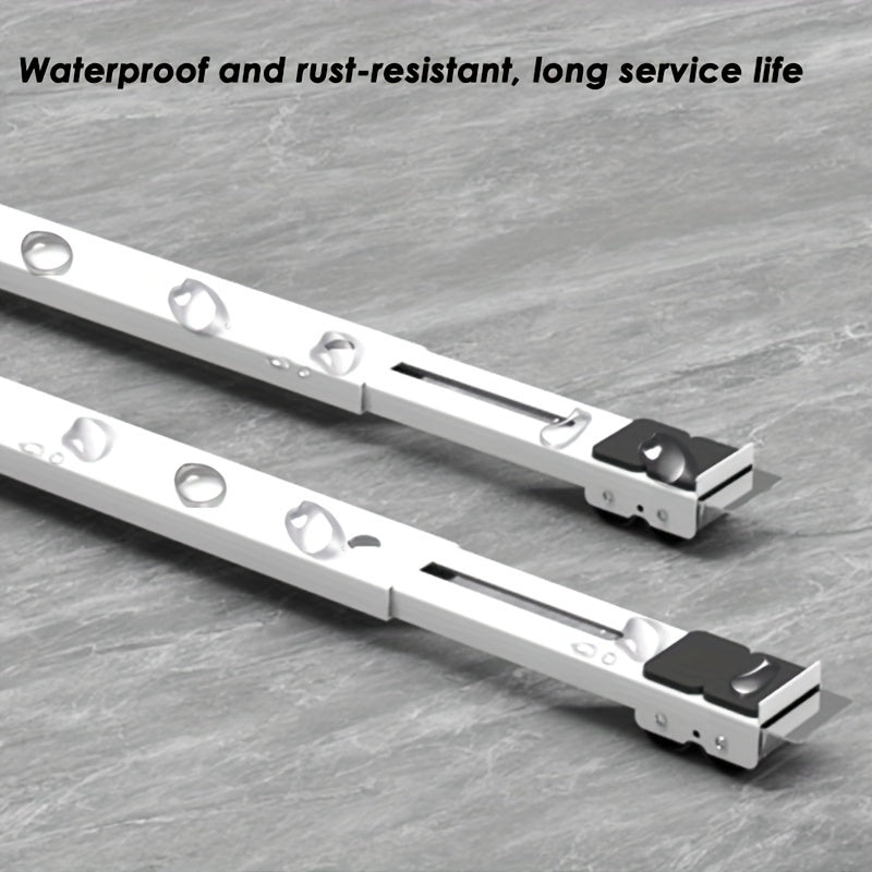 Metall yuvinish mashinasining stendi 300kg yuk, anti-vibratsiya, sirpanishga qarshi, g'ildiraklar bilan