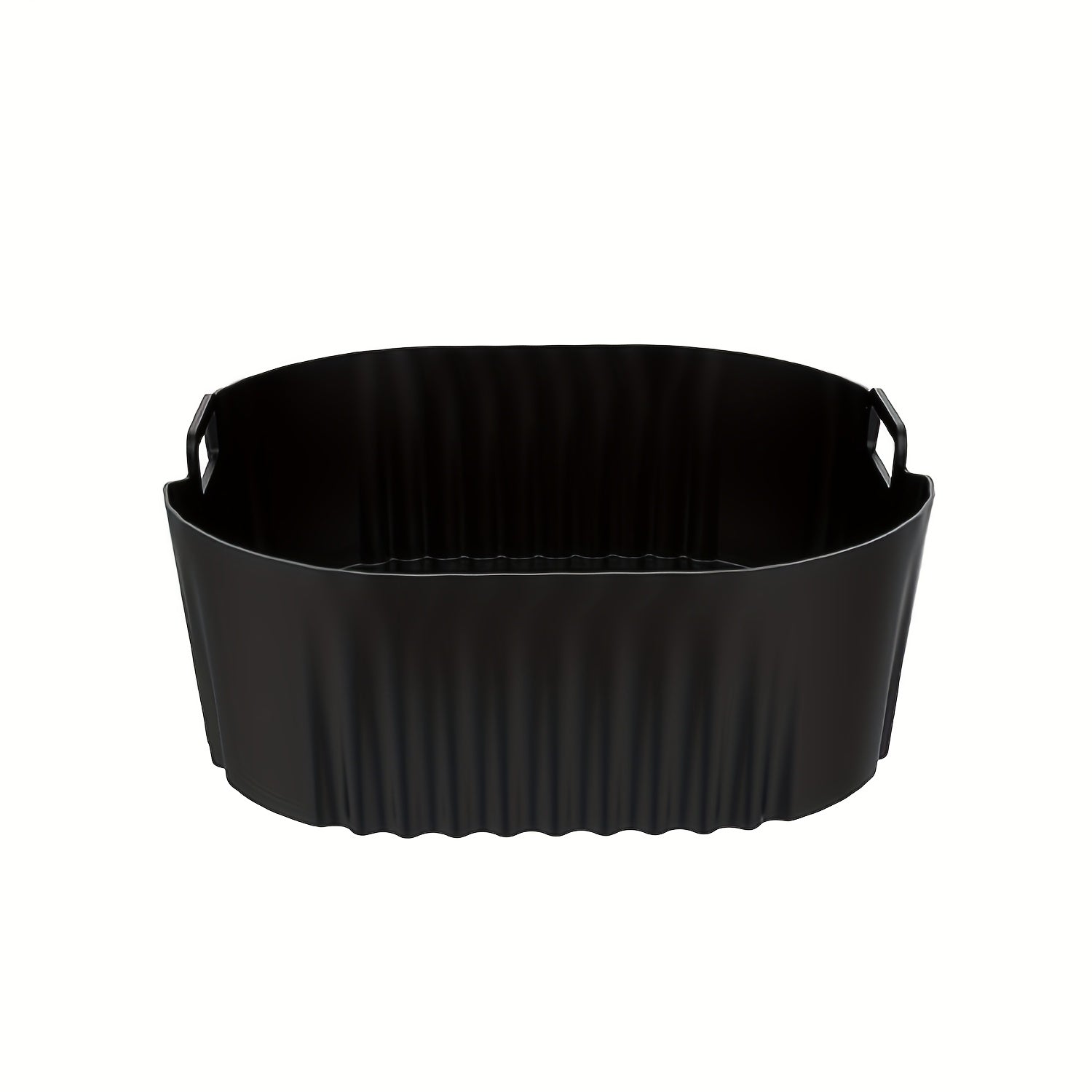 Black Silicone Baking Tray for Air Fryer Oven Microwave Non-Stick Food Grade