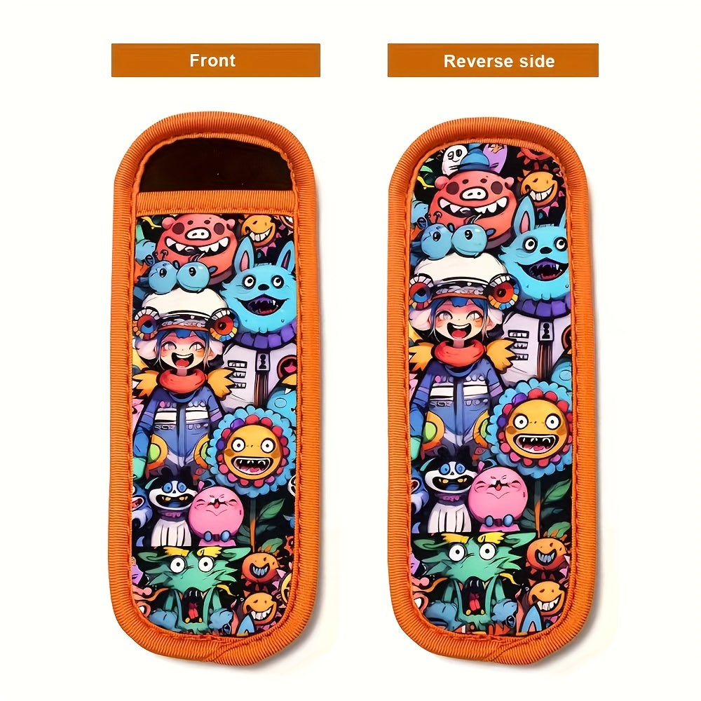 Colorful Insulated Ice Pop Sleeves Reusable Washable Summer Party Holders Pack of 1/10