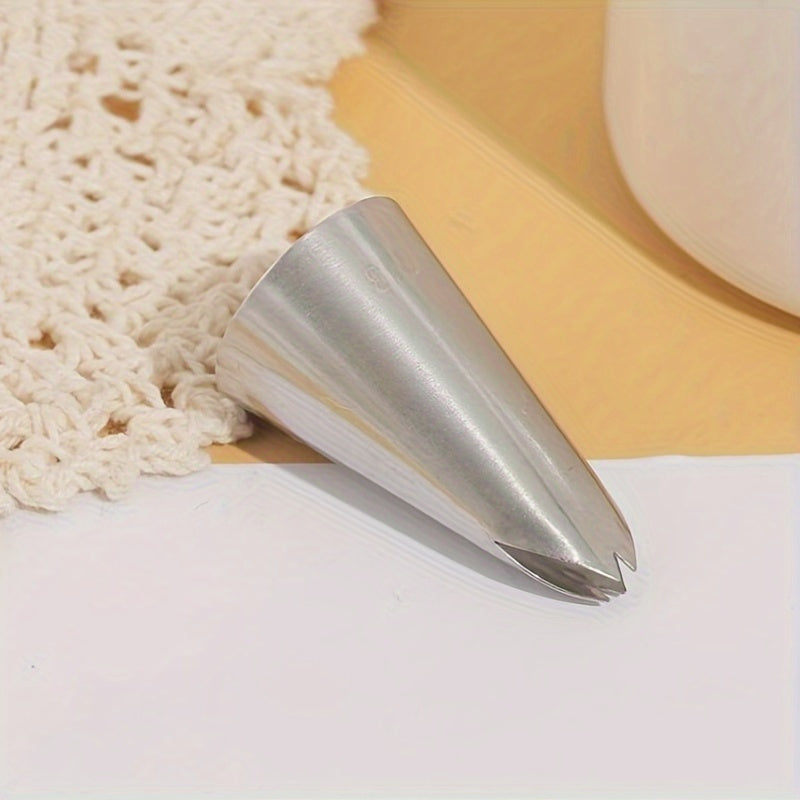 Tort bezash uchun 4 ta zanglamaydigan po'latdan yasalgan quvurlar to'plami, Bow, Leaf, Lily naqshlari