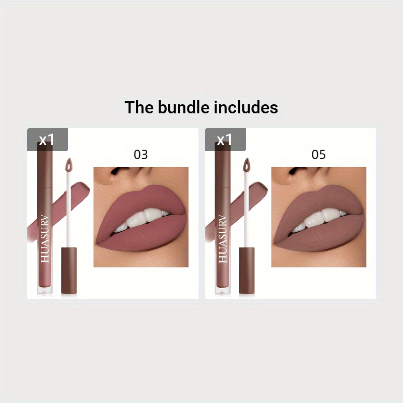 Velvet Matte Lip Glaze Set 19 Shades Fadeless Long-Lasting Lipstick