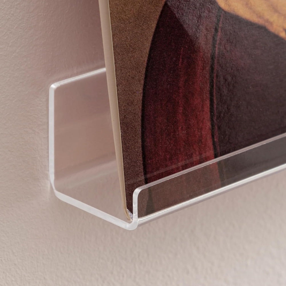 Vinil Qaytarmalar Uchun Devorga O'rnatiladigan Stend To'plami 4, 6 va 8 Dona, 10.16 sm Vinil Qaytarmalar Uchun Shaffof Akril Stend, Yotoqxona, Oila Xonasi, Do'kon va Uy Dekoratsiyasi Uchun Zamonaviy Ko'rsatish va Albom Ramkasi