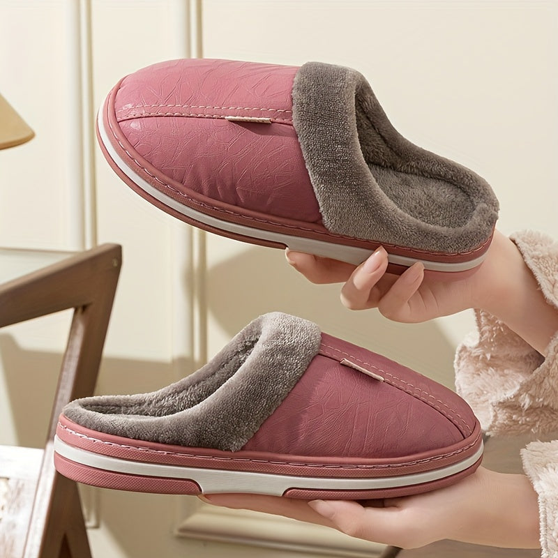 Unisex Extra-Large Lightweight Non-Slip Indoor Slippers for Couples