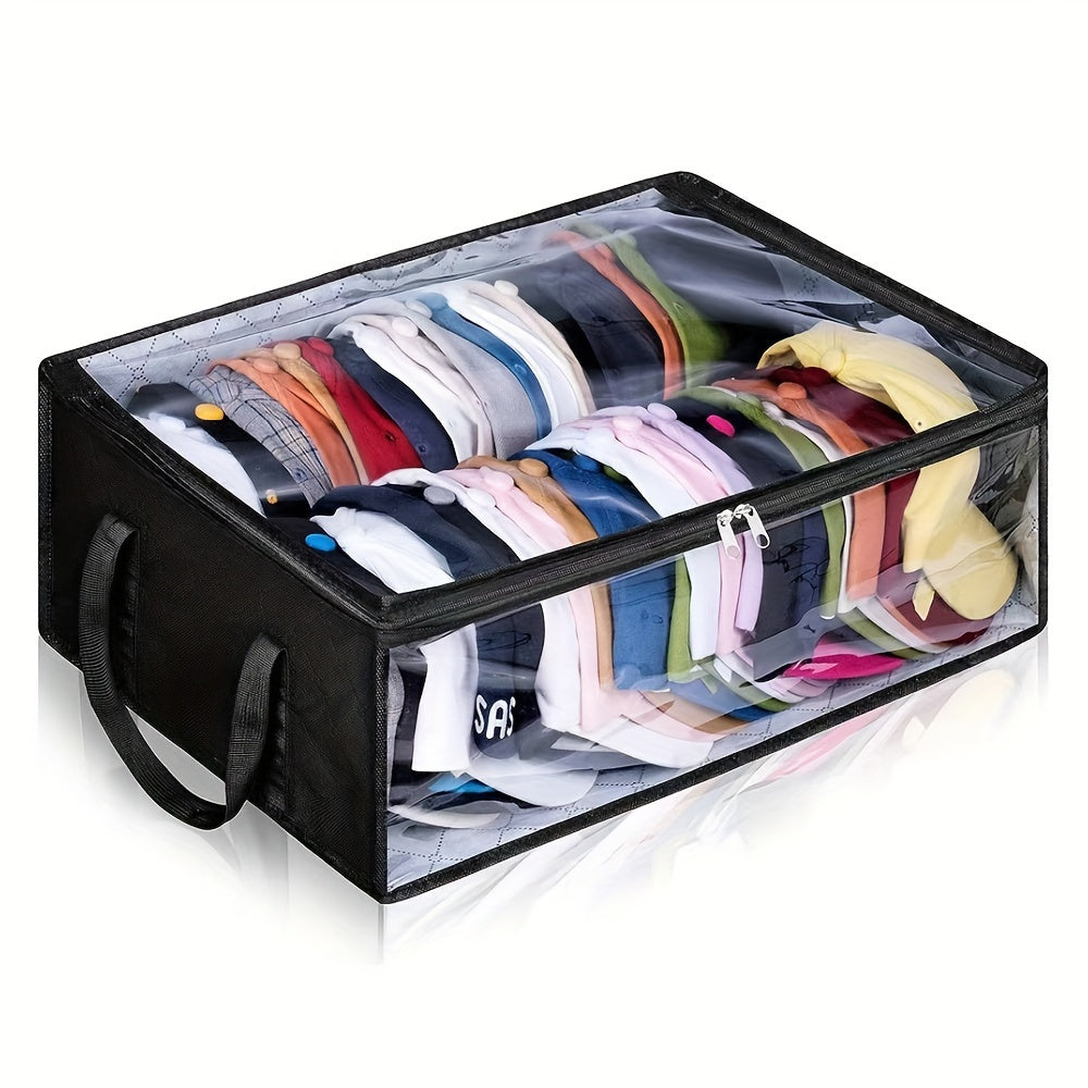 Non-Woven Wardrobe Hanger Storage Bag Foldable Clothes Organizer for Home Closet
