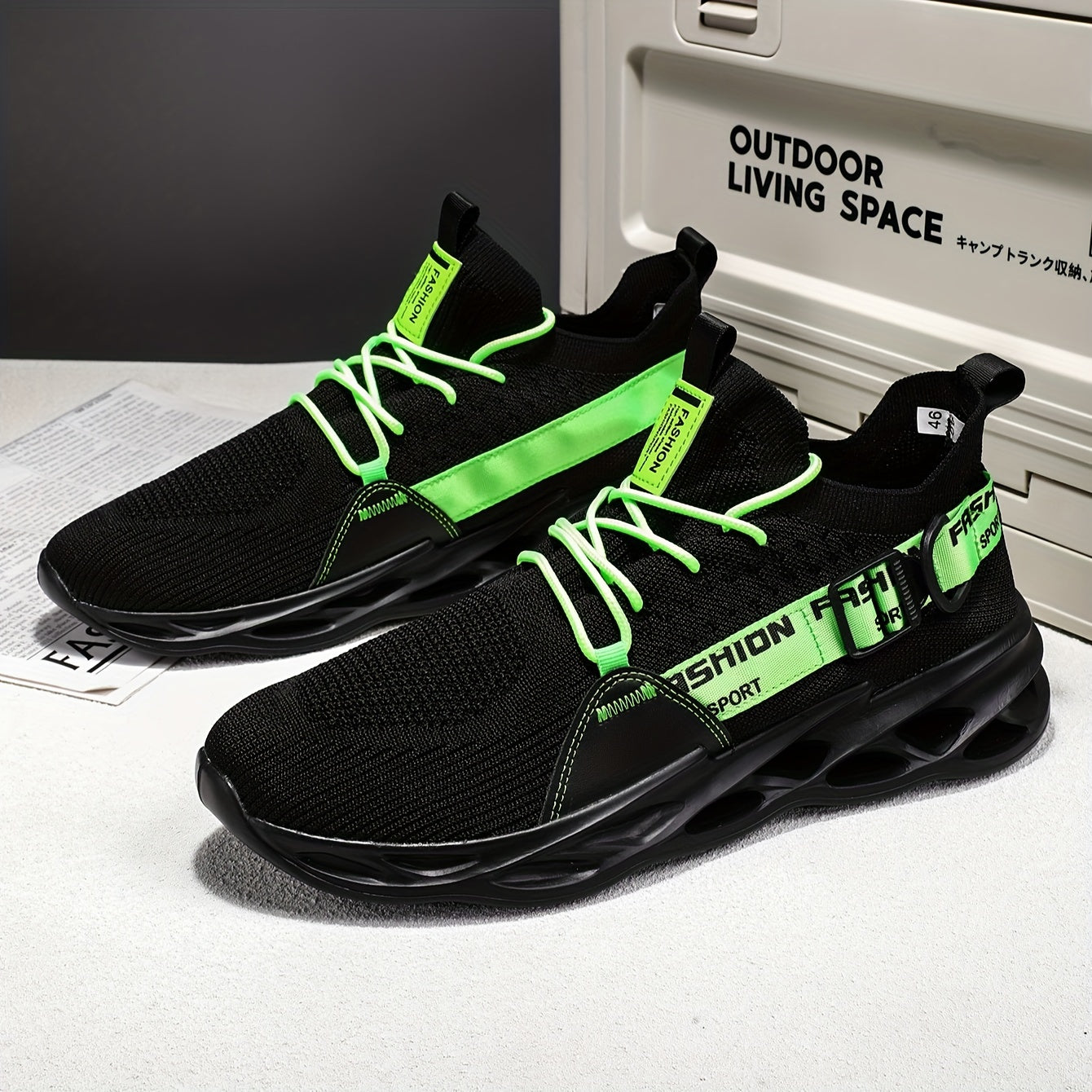 Women’s Breathable Knit Sneakers Low Top Running Shoes All-Season Comfort