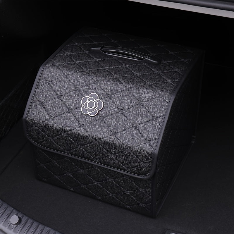 Caja organizadora para maletero de coche, almacenamiento multifuncional, accesorios para el interior