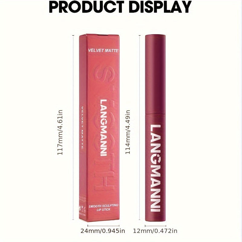 Women's Waterproof Matte Lipstick Set 12 Shades Long Lasting All-Day